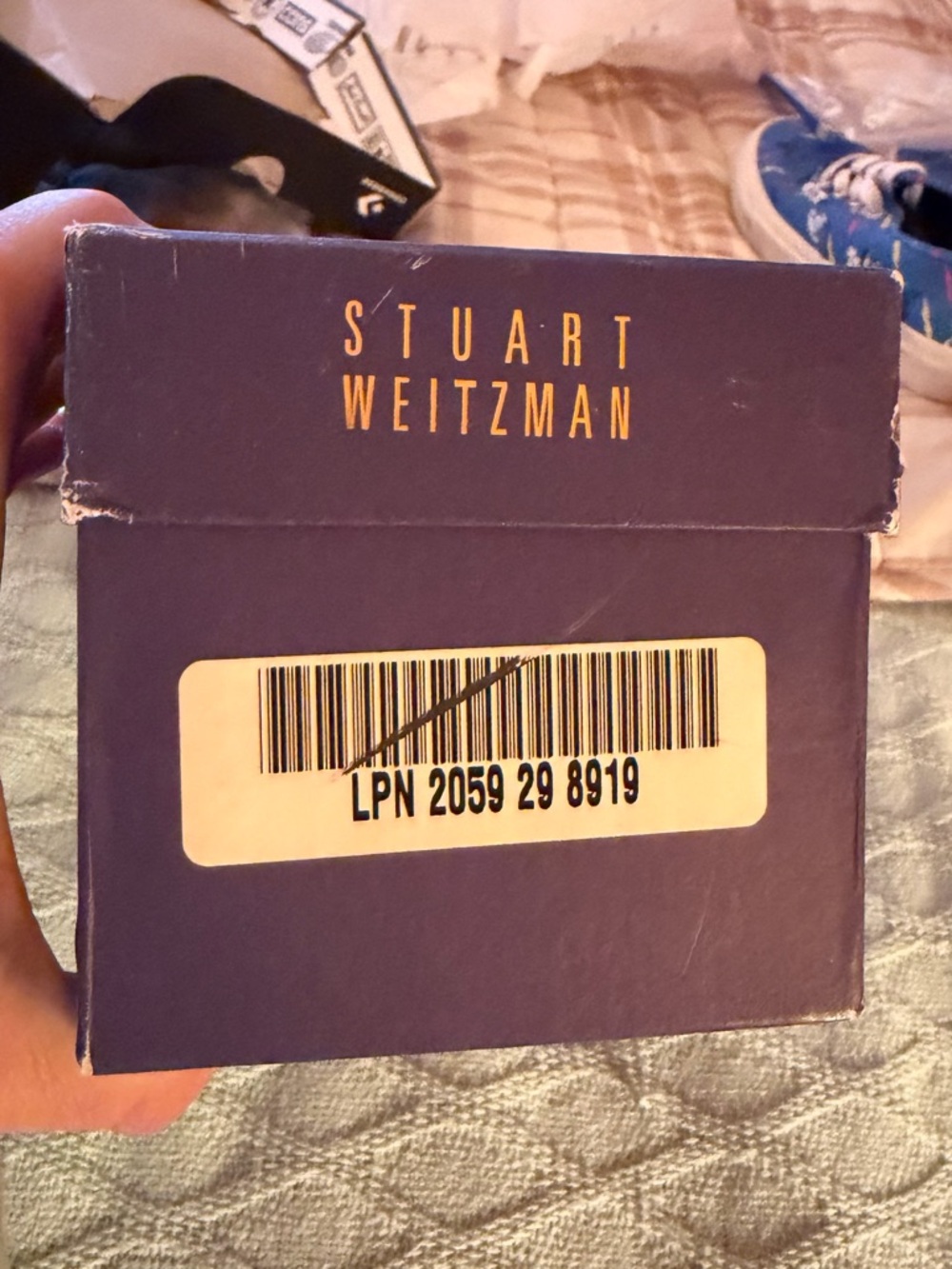 Stuart Weitzman clear jelly slip ons with Crystals on top foot part Size 7 - Picture 6 of 16